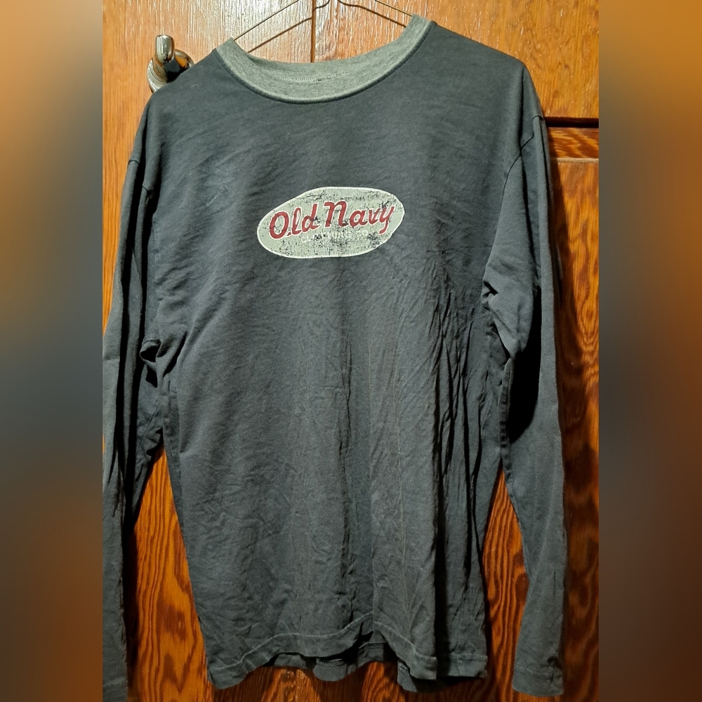 Old Navy Blue Long Sleeve Tee